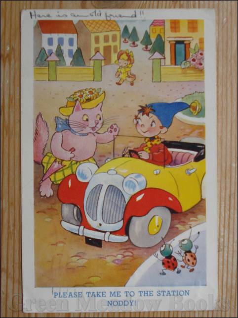 Image for NODDY POSTCARD: PLEASE TAKE ME TO THE STATION NODDY