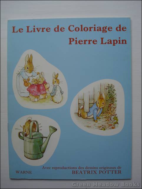 Image for FRENCH LANGUAGE: LE LIVRE DE COLORIAGE DE PIERRE LAPIN (Peter Rabbit)