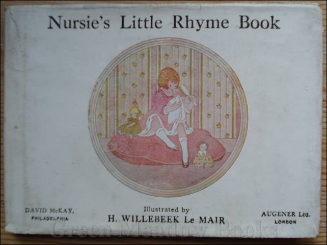 Image for NURSIE'S LITTLE RHYME BOOK