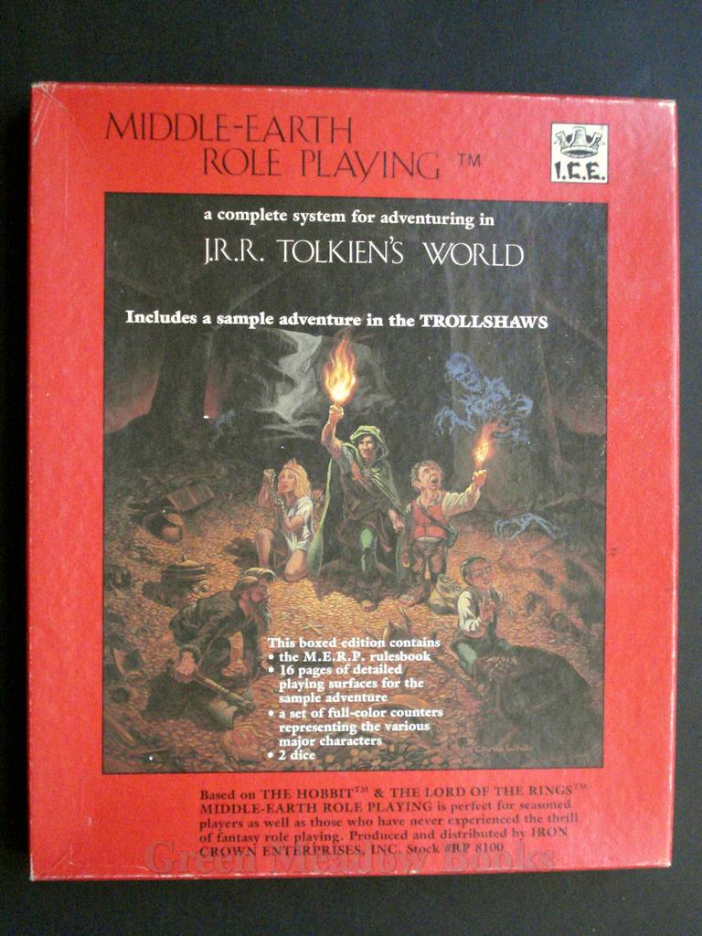 Image for J.R.R. TOLKIEN'S WORLD A COMPLETE SYSTEM FOR ADVENTURING!