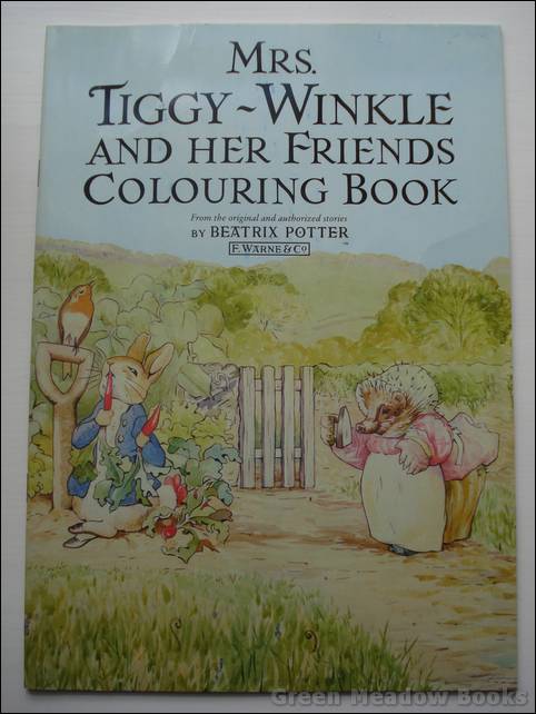 MRS TIGGY-WINKLE AND HER FRIENDS COLOURING BOOK Image for MRS TIGGY-WINKLE AND HER FRIENDS COLOURING BOOK