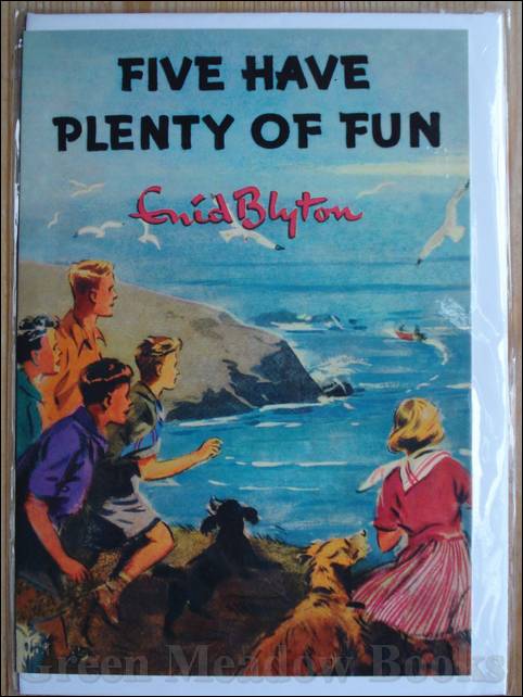 Image for GREETING CARD FIVE HAVE PLENTY OF FUN