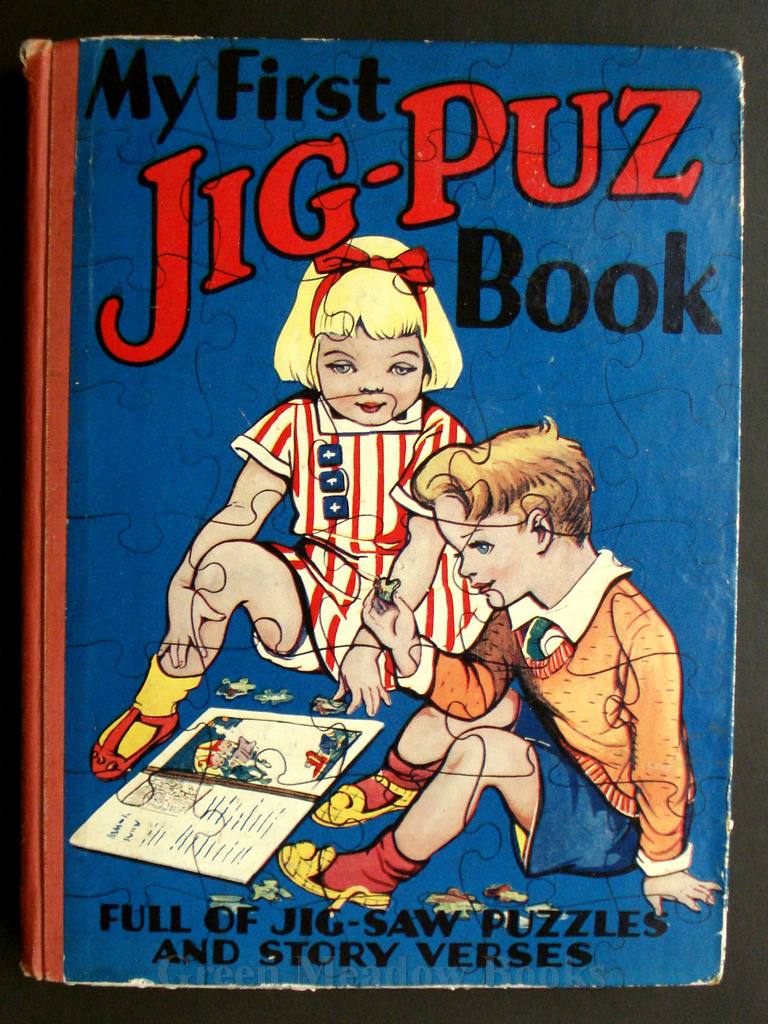 Image for MY FIRST JIG-PUZ BOOK FULL OF JIG-SAW PUZZLES AND STORY VERSES!