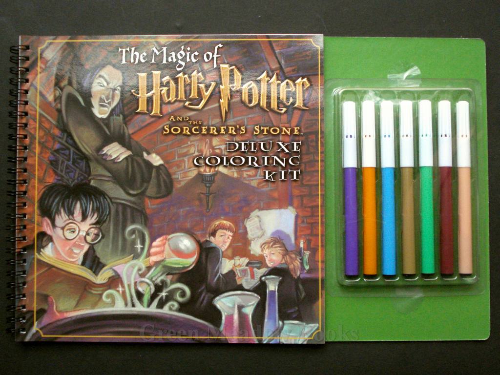 THE CREATURES OF HARRY POTTER AND THE SORCERER'S STONE DE LUXE COLOURING KIT Image for THE CREATURES OF HARRY POTTER AND THE SORCERER'S STONE DE LUXE COLOURING KIT