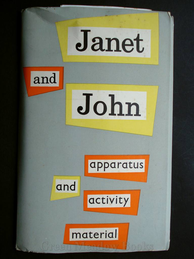 Image for JANET AND JOHN APPARATUS AND ACTIVITY MATERIAL Specimen items of the material for the Janet & John Reading Scheme