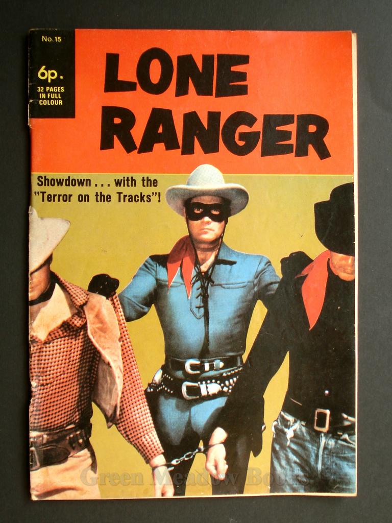 Image for LONE RANGER SHOWDOWN...WITH THE "TERROR ON THE TRACKS"!