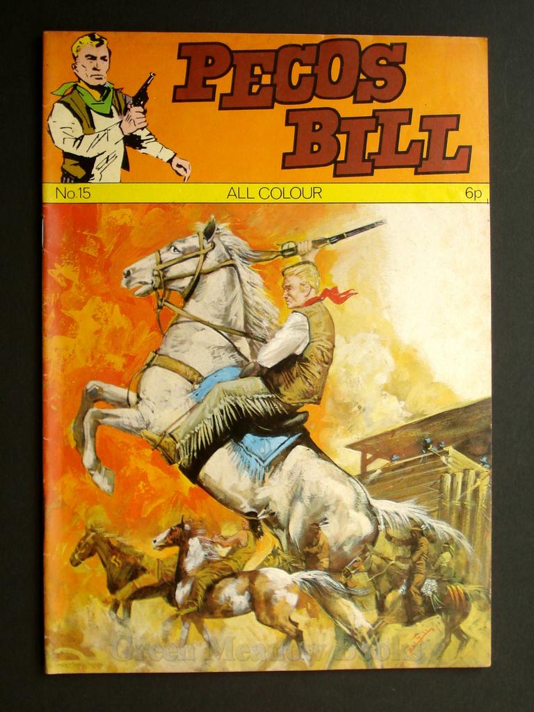 PECOS BILL No. 15 DEAD MAN'S GOLD