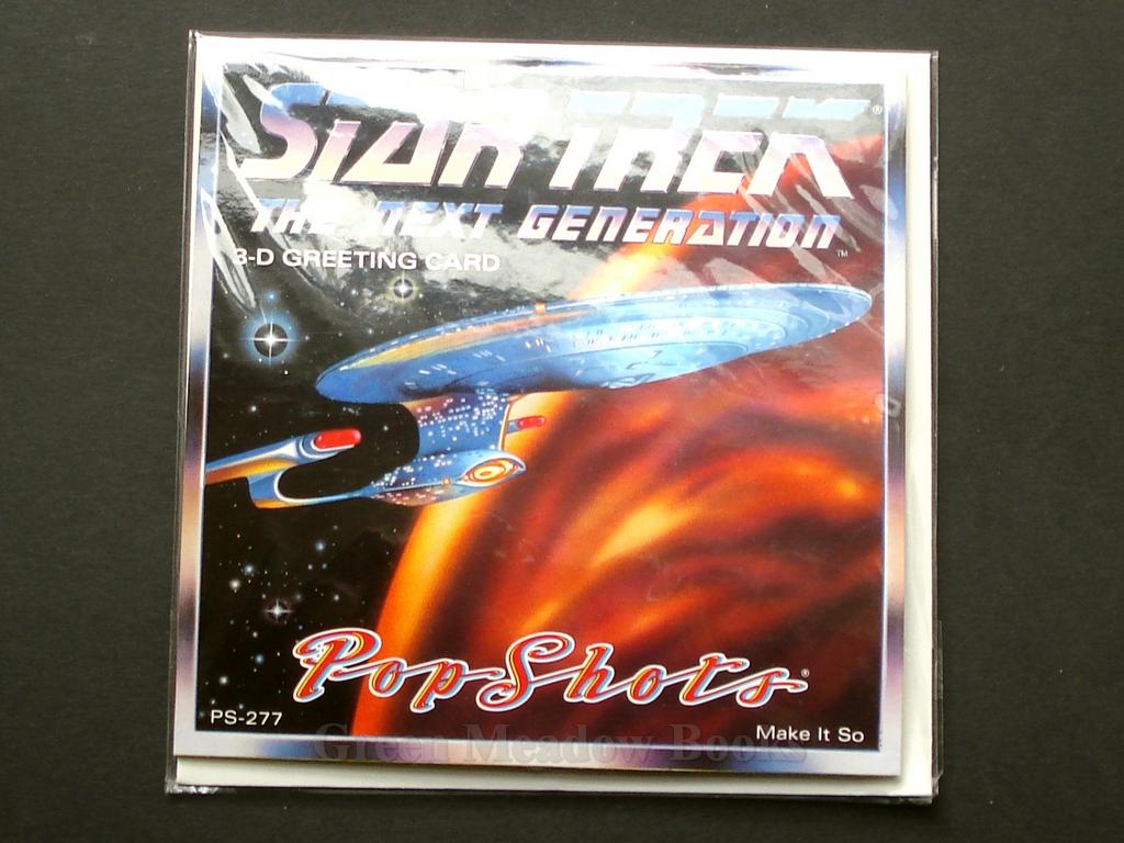 Image for STAR TREK THE NEXT GENERATION 3-D GREETING CARD PS-277