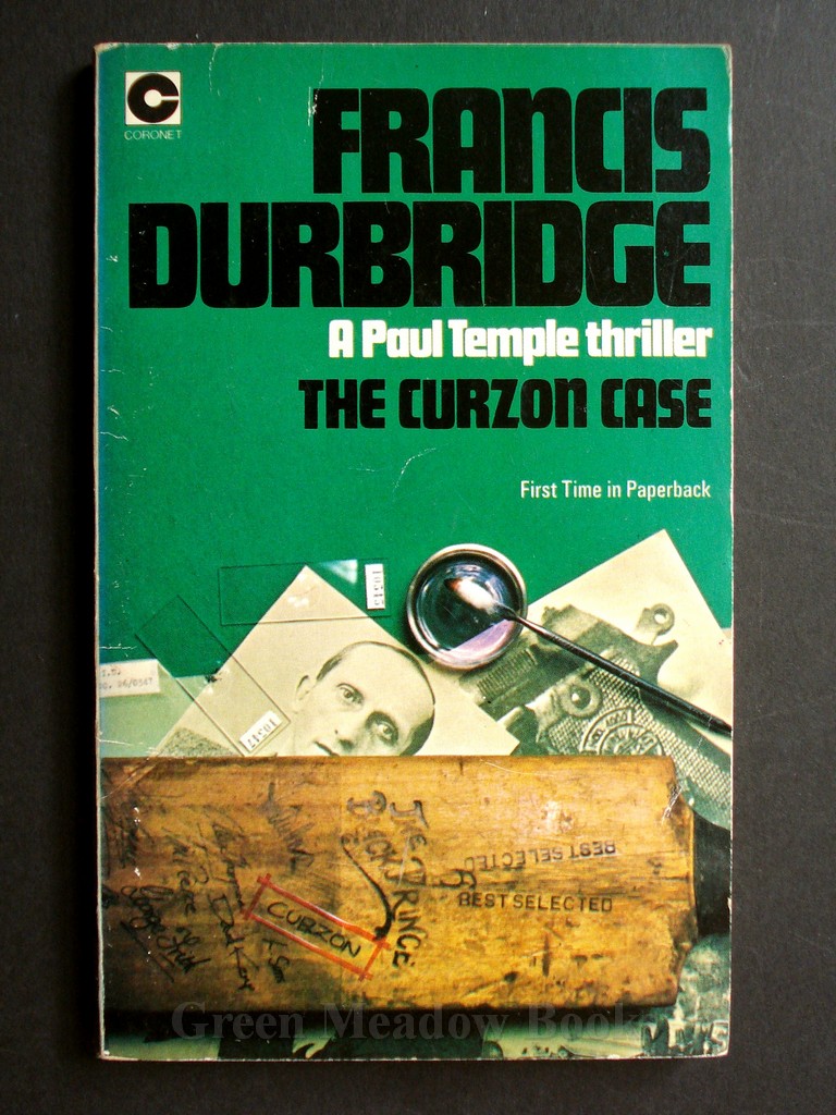 Image for THE CURZON CASE A PAUL TEMPLE THRILLER! FIRST TIME IN PAPERBACK