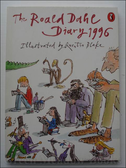 THE ROALD DAHL DIARY FOR 1996 Image for THE ROALD DAHL DIARY FOR 1996