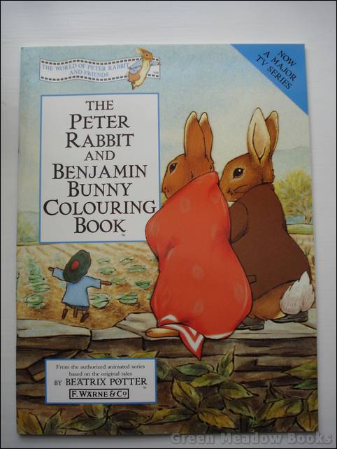 THE PETER RABBIT AND BENJAMIN BUNNY COLOURING BOOK From the Authorized Animated Series Image for THE PETER RABBIT AND BENJAMIN BUNNY COLOURING BOOK From the Authorized Animated Series