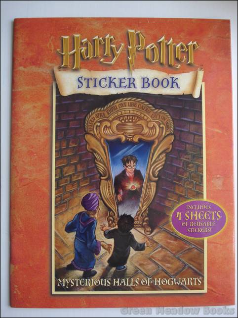 HARRY POTTER MYSTERIOUS HALLS OF HOGWARTS STICKER BOOK Image for HARRY POTTER MYSTERIOUS HALLS OF HOGWARTS STICKER BOOK