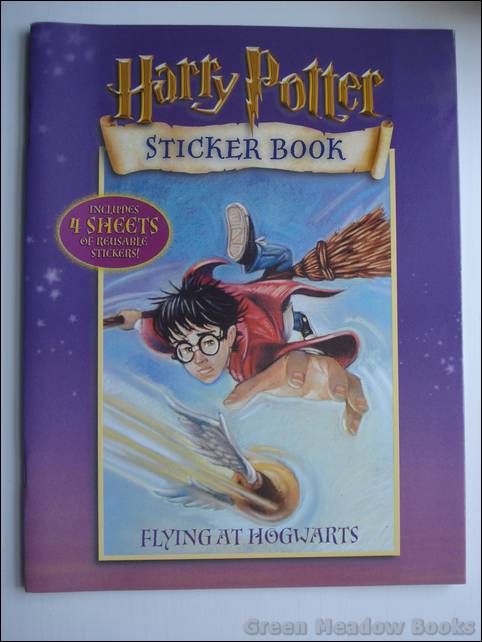 Image for HARRY POTTER FLYING AT HOGWARTS STICKER BOOK