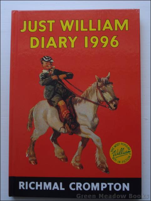 Image for JUST WILLIAM DIARY 1996