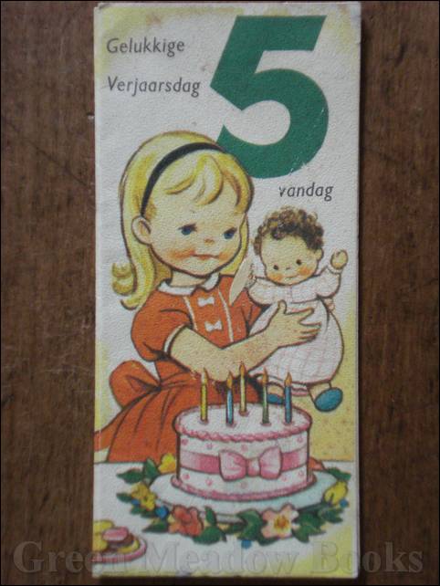 Image for DUTCH LANGUAGE: BIRTHDAY GREETING CARD