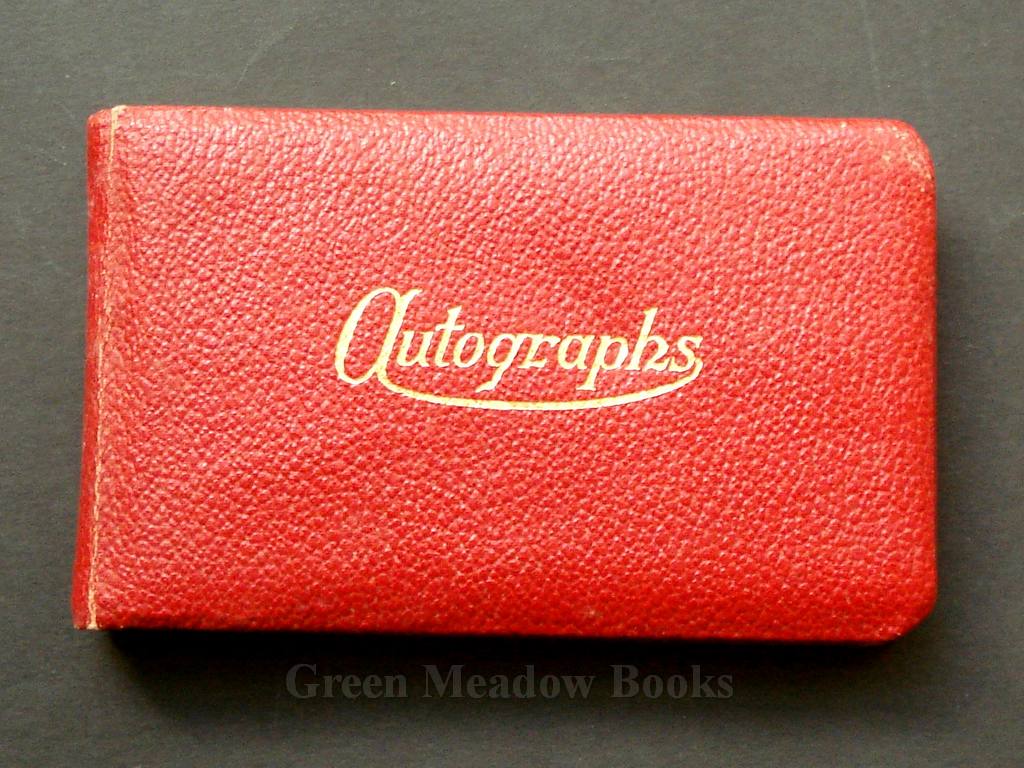 Image for AUTOGRAPH BOOK