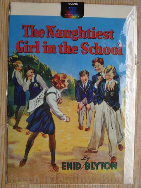 Image for GREETING CARD THE NAUGHTIEST GIRL IN THE SCHOOL