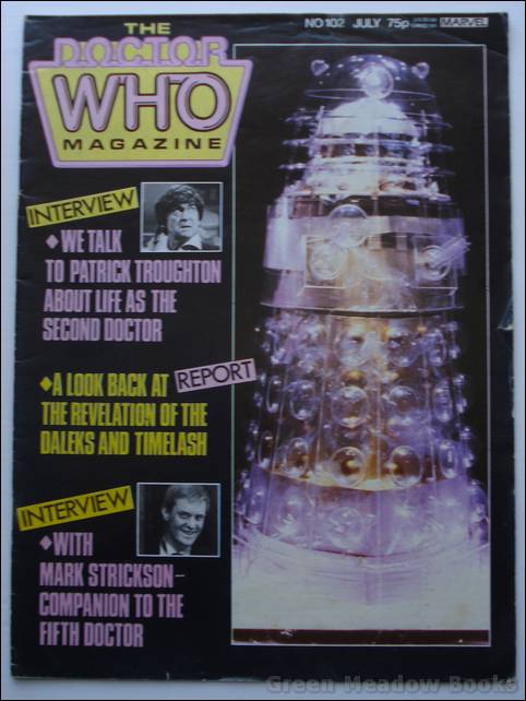Image for DOCTOR WHO MAGAZINE NO. 102 GREAT COVER OF A DALEK