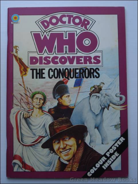 Image for DOCTOR WHO DISCOVERS THE CONQUERORS With Poster. TOM BAKER as THE DOCTOR