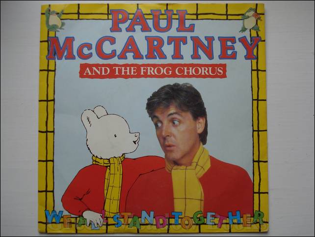 Image for PAUL McCARTNEY AND THE FROG CHORUS WE ALL STAND TOGETHER
