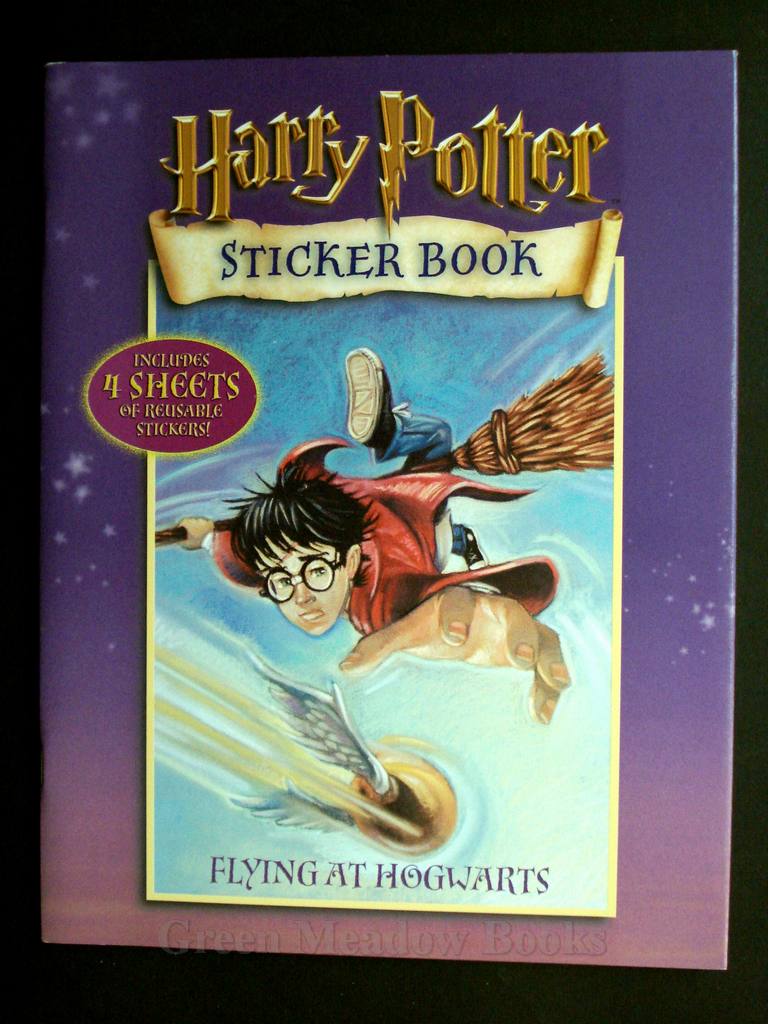 Image for HARRY POTTER FLYING AT HOGWARTS STICKER BOOK