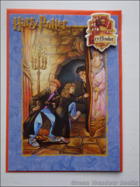 Image for HARRY POTTER GREETING CARD WITH BADGE