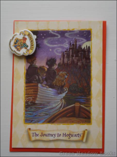 HARRY POTTER GREETING CARD WITH BADGE Image for HARRY POTTER GREETING CARD WITH BADGE