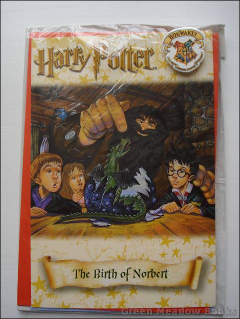 Image for HARRY POTTER GREETING CARD WITH BADGE