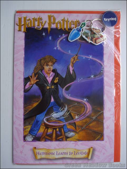 Image for HARRY POTTER GREETING CARD WITH NOVELTY KEY RING