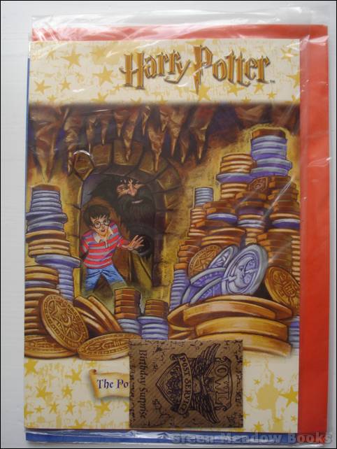 Image for HARRY POTTER GREETING CARD WITH NOVELTY BIRTHDAY SURPRISE PACKET