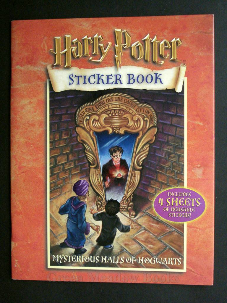 HARRY POTTER MYSTERIOUS HALLS OF HOGWARTS STICKER BOOK Image for HARRY POTTER MYSTERIOUS HALLS OF HOGWARTS STICKER BOOK
