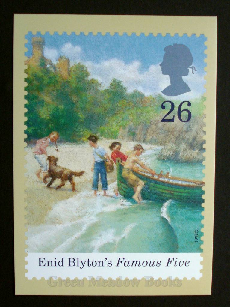 Image for POSTCARDS: STAMP CARD FAMOUS FIVE