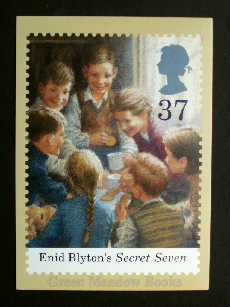 POSTCARDS: STAMP CARD SECRET SEVEN Image for POSTCARDS: STAMP CARD SECRET SEVEN
