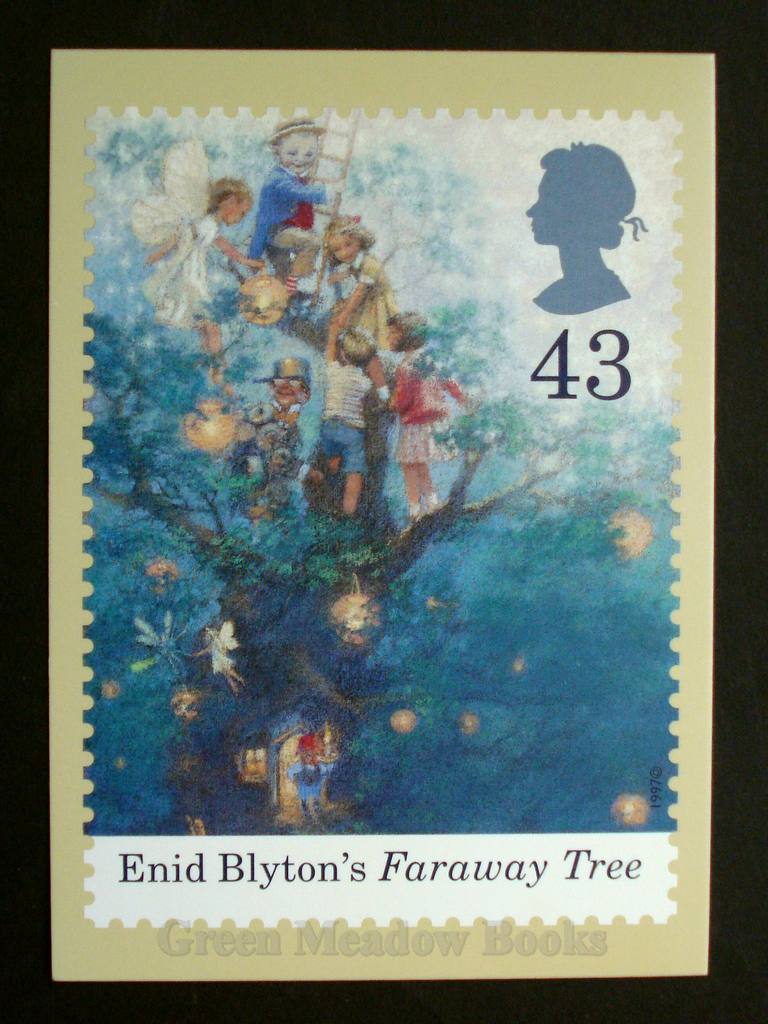 POSTCARDS: STAMP CARD FARAWAY TREE Image for POSTCARDS: STAMP CARD FARAWAY TREE
