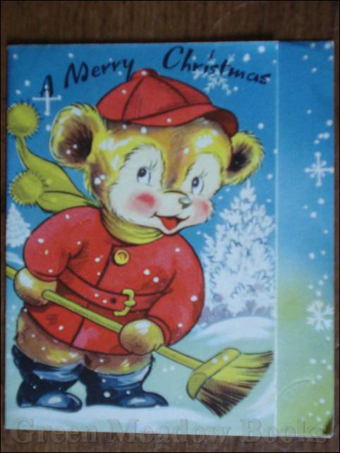 Image for CHRISTMAS CARD featuring TEDDY BEAR