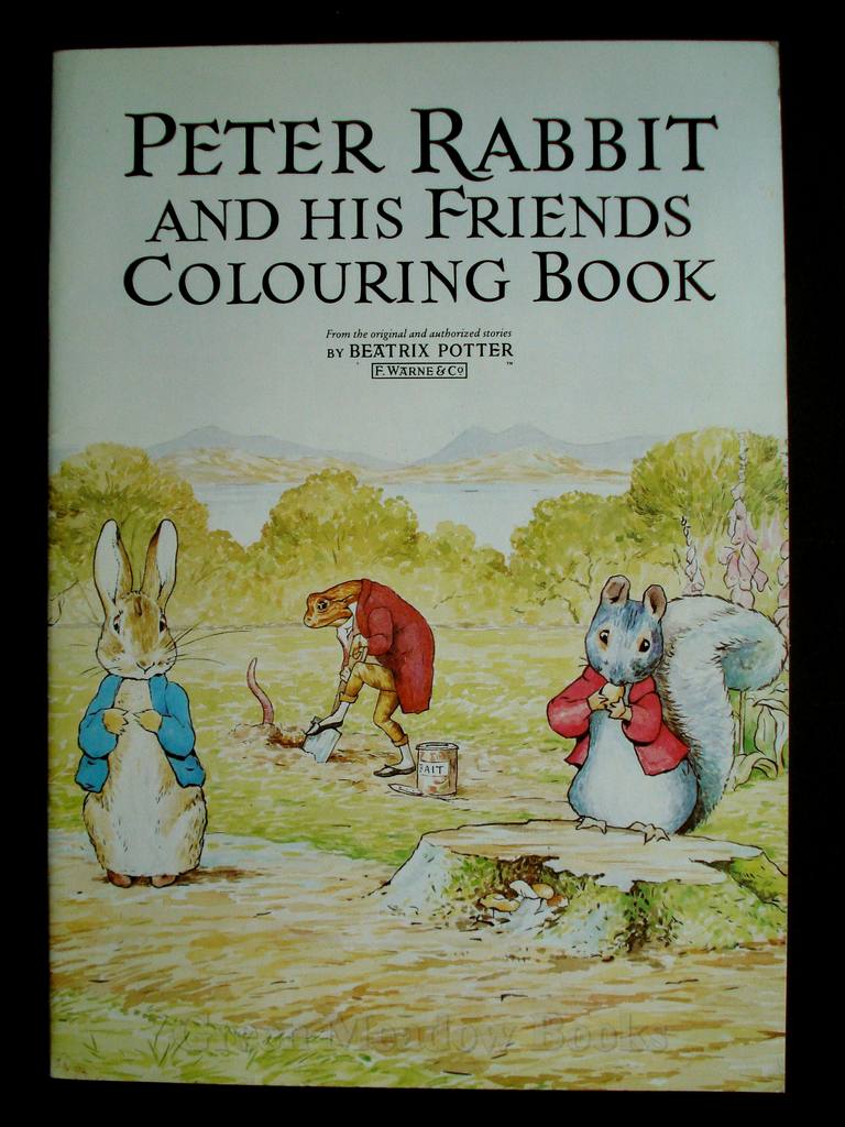 PETER RABBIT AND HIS FRIENDS COLOURING BOOK Image for PETER RABBIT AND HIS FRIENDS COLOURING BOOK